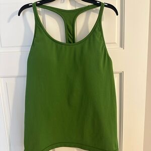 Athleta Green Tank Top Racer Back